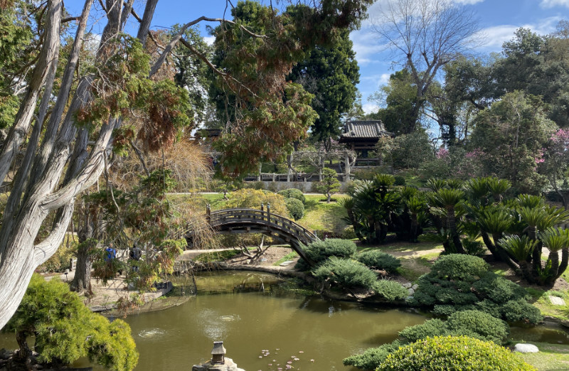 Jardin japonais de Huntington Californie