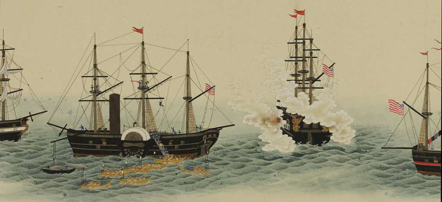 Commodore Perry baie d'Edo