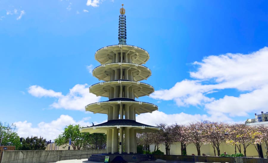 Japantown de San Fransisco : Pagode de la Paix